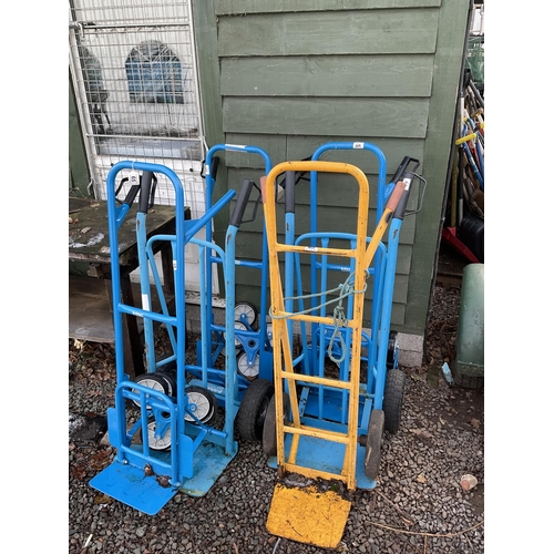 65 - 6 SACK TROLLEY PARTS ETC