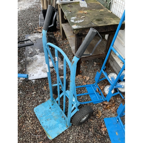 65 - 6 SACK TROLLEY PARTS ETC