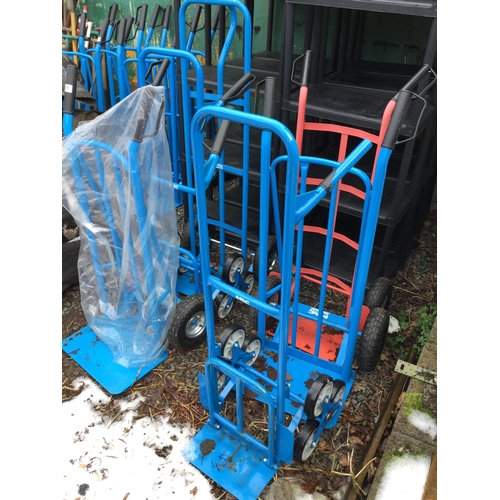 81 - 6 NEW ASSEMBLED SACK TRUCKS