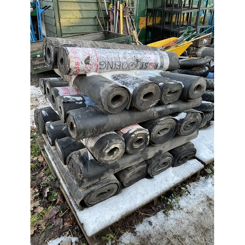 141 - 23 ROLLS OF FELT