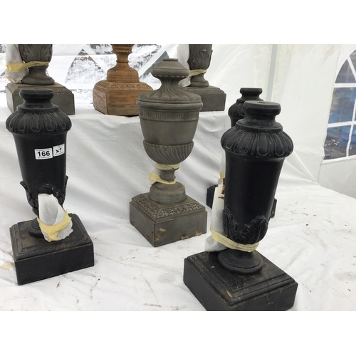 166 - 6 TABLE LAMP BASES