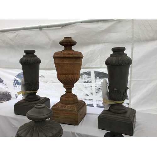 166 - 6 TABLE LAMP BASES