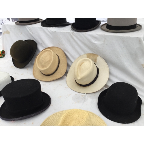 178A - CRATE OF TOP HATS & BOWLER HATS