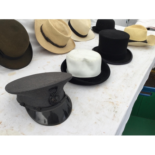 178A - CRATE OF TOP HATS & BOWLER HATS