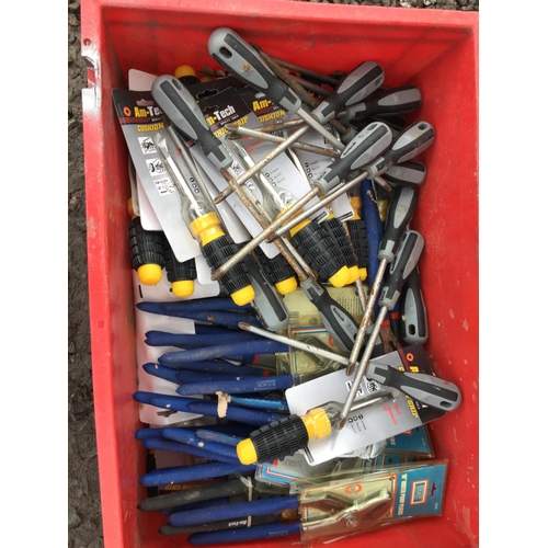 182 - 3 CRATES OF TOOLS ETC