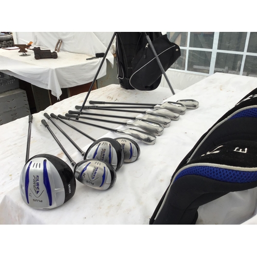 241 - 4 GOLF BAGS AND CLUBS