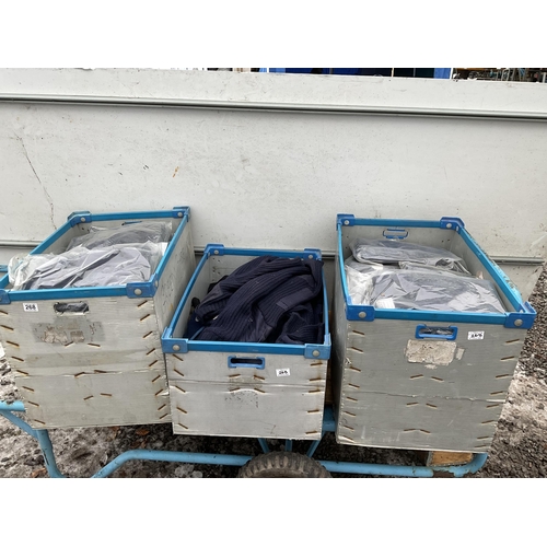 268 - 3 CRATES OF NEW WORKWEAR JUMPERS