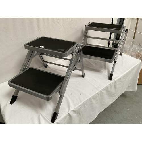 24 - 2 NEW FOLDABLE CARAVAN STEPS