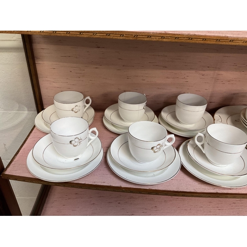 111 - ROYAL ALBERT PART TEA SET A/F - 38 PIECES