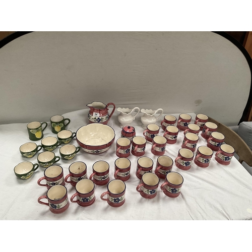 54 - BOX OF CHINA TO INCLUDE QTY OF MUGS ETC