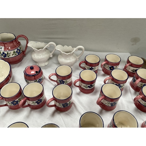 54 - BOX OF CHINA TO INCLUDE QTY OF MUGS ETC