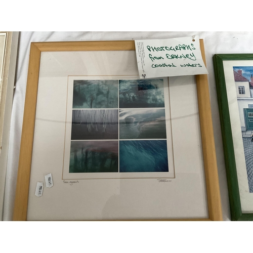 60 - QTY OF PICTURES AND PRINTS TO INCLUDE A WATER COLOUR AND A TAPPESTRY FRAMED PICTURE