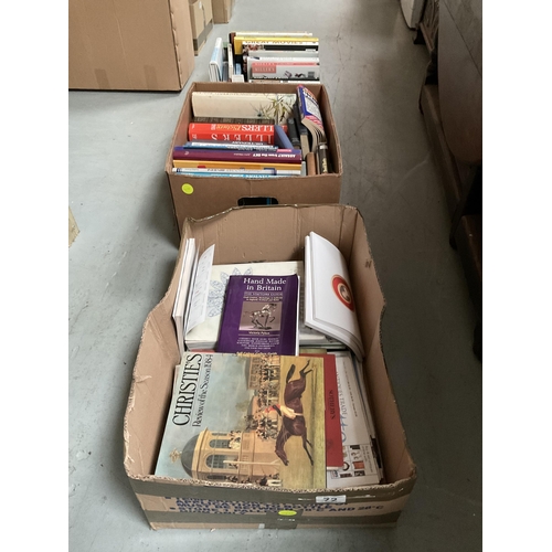 72 - 3 BOXES OF BOOKS