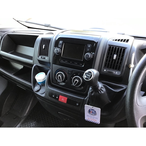 392 - PEUGEOT BOXER L4 2 AXLE RIGID BODY DIESEL VAN - AZURE BLUE - FIRST REG MAY 2021 - 2200CC - 12 MONTHS... 