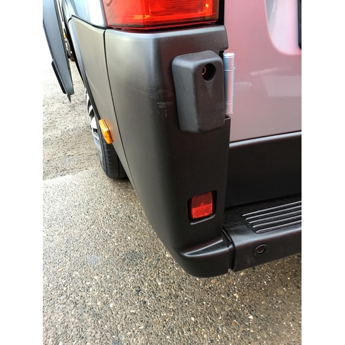 392 - PEUGEOT BOXER L4 2 AXLE RIGID BODY DIESEL VAN - AZURE BLUE - FIRST REG MAY 2021 - 2200CC - 12 MONTHS... 