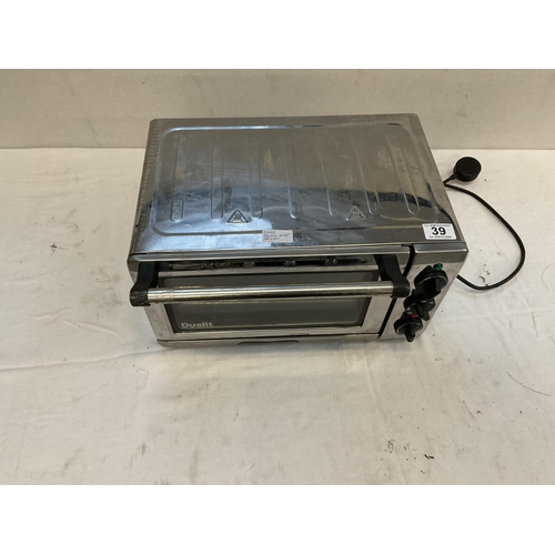 39 - ** WITHDRAWN FAILED TEST **ELECTRIC TABLE TOP OVEN AND GRILL FOOT MISSING