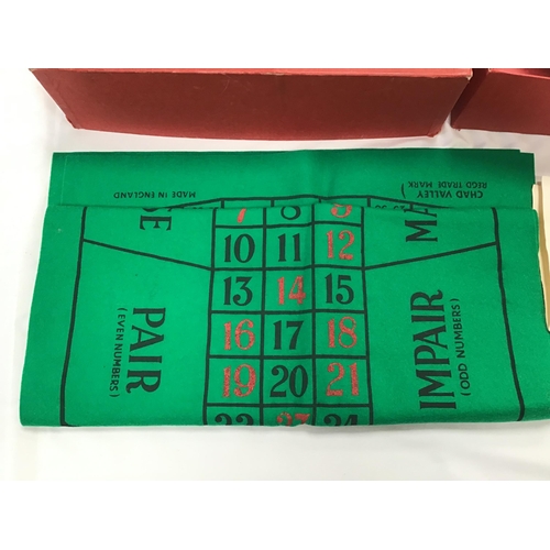 67 - VINTAGE BOXED ROULETTE WHEEL