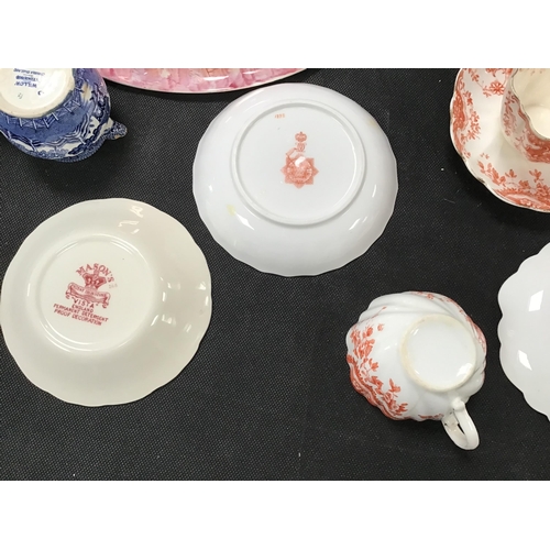 71 - BOX OF CHINA TO INCLUDE PART TEA SET ETC