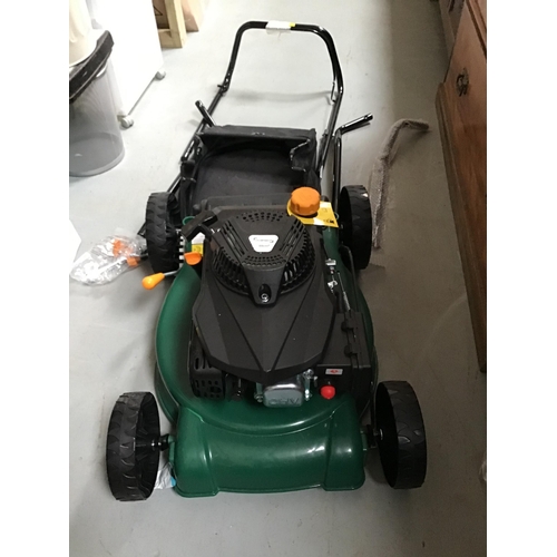 75 - 99CC NEW PETROL LAWN MOWER IN BOX