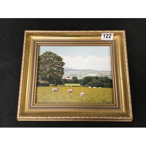 122 - 2 X  COUNTRY SCENE PICTURES (CORVEDALE AND CLEE) SIGNED A S PHILLIPS
15