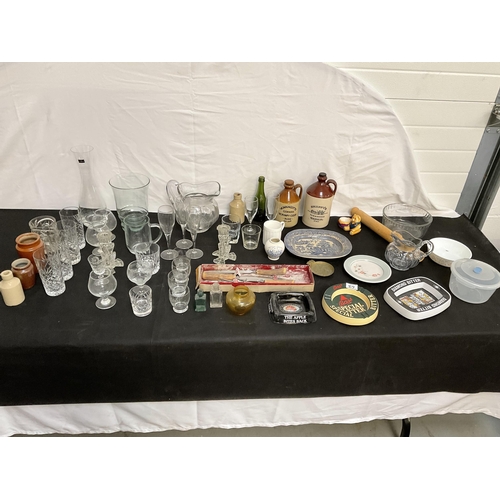 27 - 2 BOXES OF CHINA AND GLASSWARE