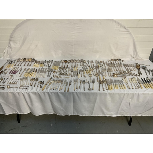 37 - BOX OF MIXED CUTLERY