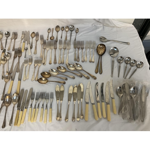 37 - BOX OF MIXED CUTLERY