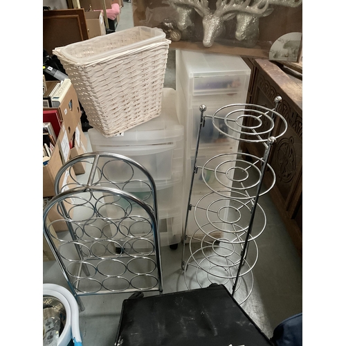 77 - LARGE QTY OF ODDS KITCHENWARE ,CASES ETC