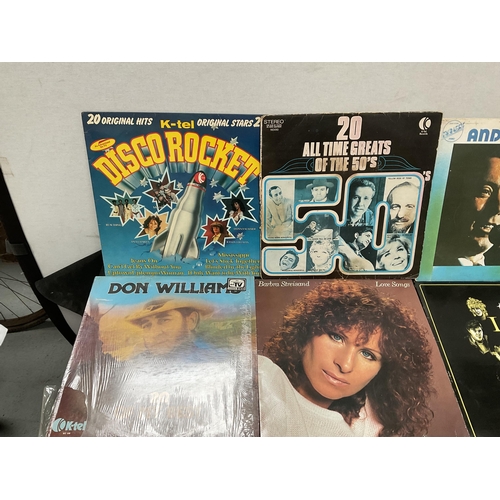 80 - QTY OF LP RECORDS,THE CARPENTERS,SHIRLEY BASSEY ETC