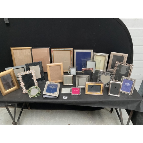 84 - BOX OF MODERN PICTURE FRAMES