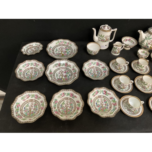 97 - BOX OF INDAIN TREE CHINA TO INCLUDE COALPORT ETC