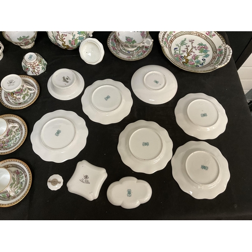 97 - BOX OF INDAIN TREE CHINA TO INCLUDE COALPORT ETC