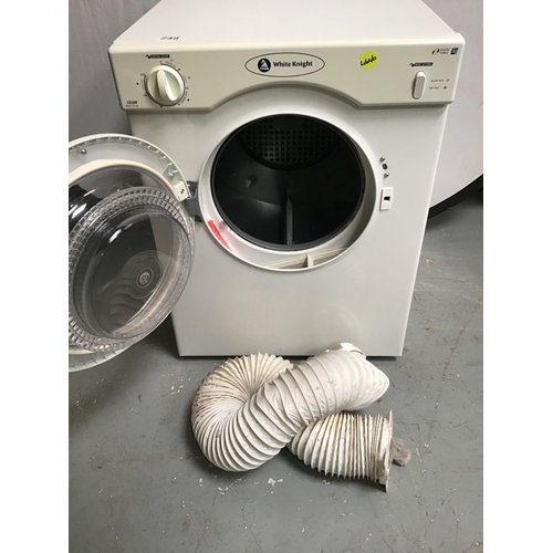 248 - WHITE KNIGHT SPACE SAVER TUMBLE DRYER H27