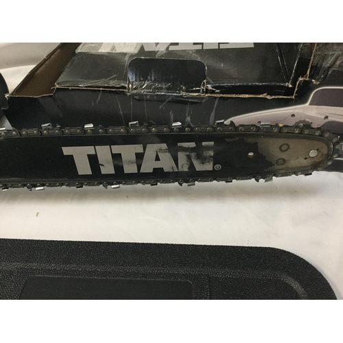 272 - BOXED TITAN 2000W ELECTRIC CHAINSAW