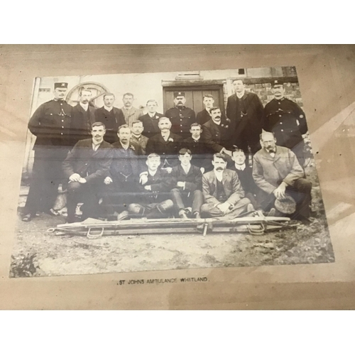 280 - BOX OF PHOTOGRAPHS AND CERTIFICATES OF ST JOHNS AMBULANCE INTEREST