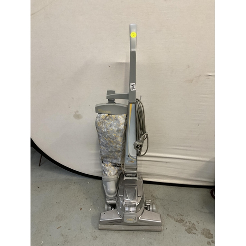 385 - KIRBY VACUUM CLEANER AND ACCESSORIES TO INCLUDE 20 YEARS SERVICE HISTORY