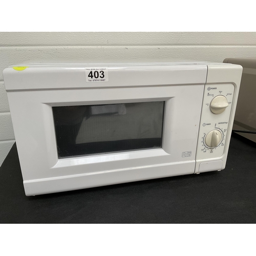 403 - ARGOS MICROWAVE OVEN