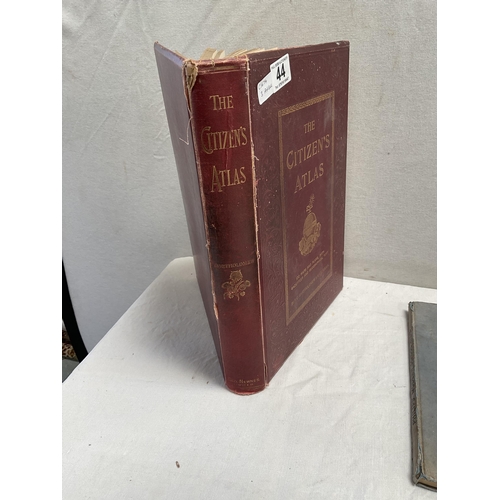 44 - 3 VINTAGE ATLAS