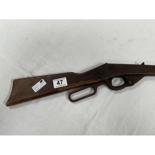 47 - VINTAGE UNDERLEVER PELLET GUN A/F