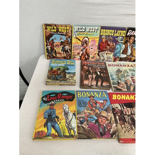 115 - BOX OF COWBOY ANNUALS