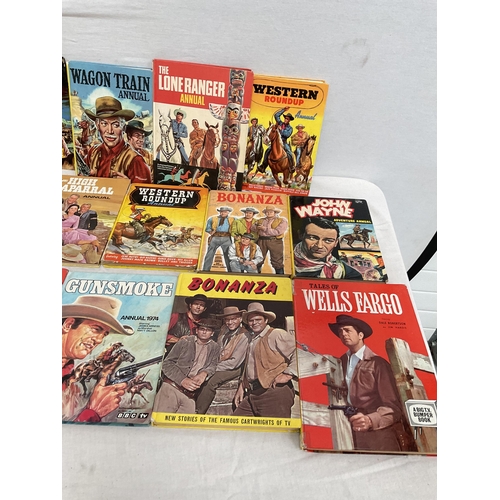 115 - BOX OF COWBOY ANNUALS