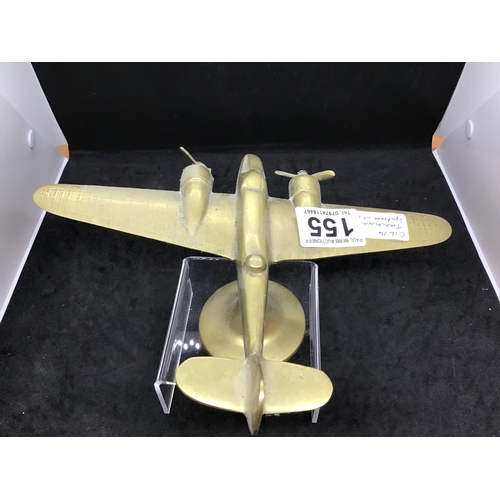 155 - BRASS AERO PLANE A/F