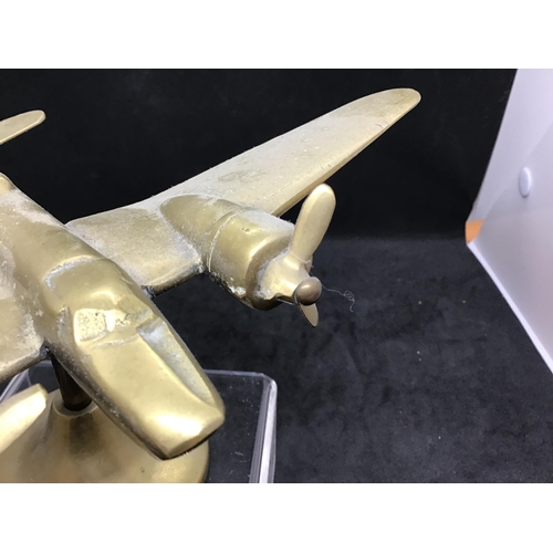 155 - BRASS AERO PLANE A/F