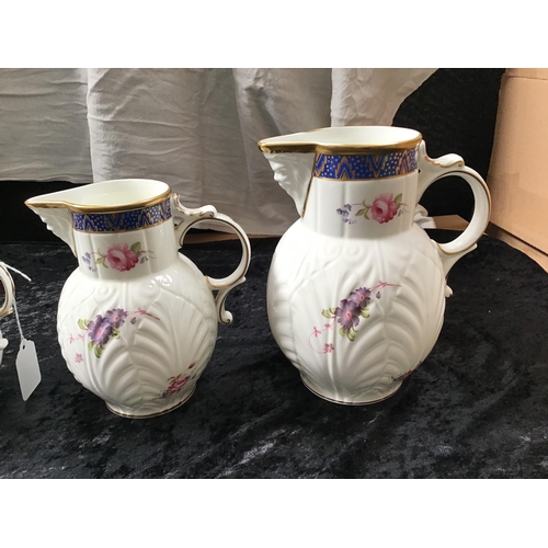 179 - SET OF 4 COALPORT GRADUATED JUGS H8