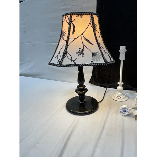 206 - 4 TABLE LAMPS