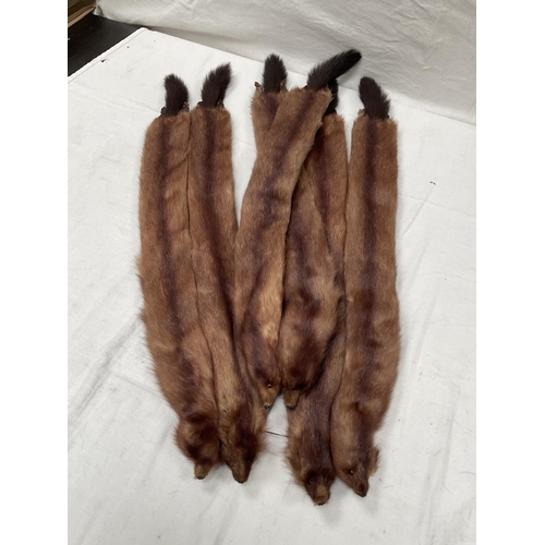 220 - VINTAGE LADIES FUR COAT AND 2 STOALS