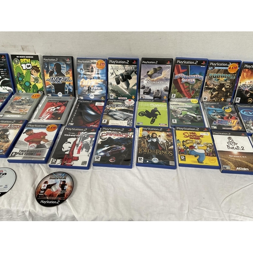 254 - QTY OF PLAYSTATION 2 GAMES