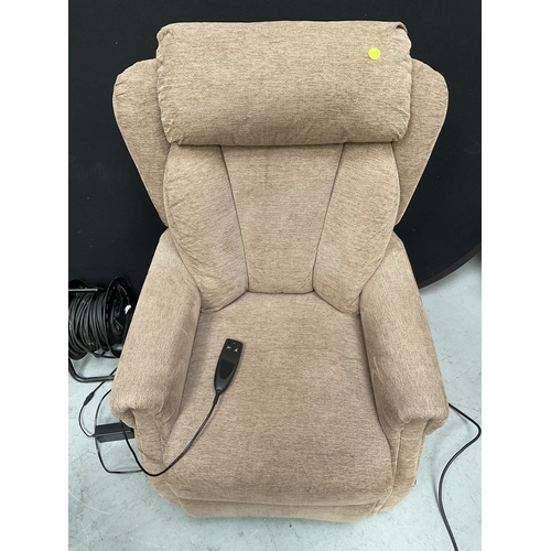 297 - ADLINGTON PRESTIGE RISE & RECLINE ELECTRIC CHAIR BOUGHT IN JANUARY 2023 FOR £499