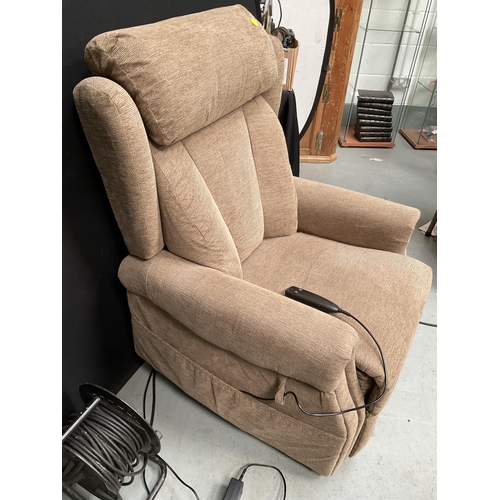 297 - ADLINGTON PRESTIGE RISE & RECLINE ELECTRIC CHAIR BOUGHT IN JANUARY 2023 FOR £499