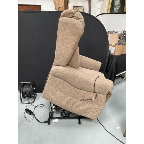 297 - ADLINGTON PRESTIGE RISE & RECLINE ELECTRIC CHAIR BOUGHT IN JANUARY 2023 FOR £499